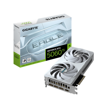 Видеокарта RTX 5060 Ti 8GB GDDR7 Eagle OC Ice Gigabyte (GV-N506TEAGLEOC ICE-8GD)