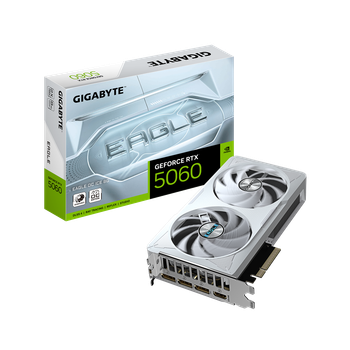 Видеокарта RTX 5060 8GB GDDR7 Eagle OC Ice Gigabyte (GV-N5060EAGLEOC ICE-8GD)