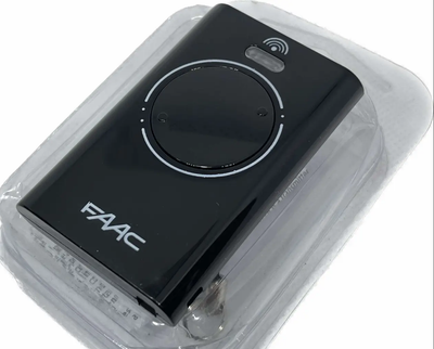 Пульт Faac XT2 868 BLACK SLH LR для ворот и шлагбаумов Черный