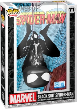 Фігурка Funko Pop! Comic Covers Marvel 71 Black Suit Spiderman 85340 (889698853408)