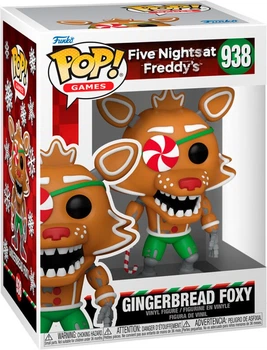 Фігурка Funko Pop! Five Nights at Freddy's 938 Holiday Gingerbread Foxy 72487 (889698724876)
