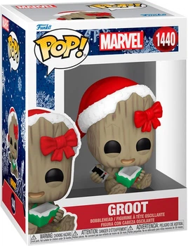 Figurka Funko Pop! Marvel 1440 Groot with Present Bobble-Head 80033 (889698800334)