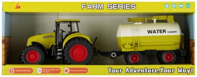Traktor rolniczy Mega Creative Farm Series z beczkowozem 569554 (5907414401193)