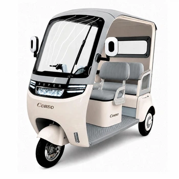 Електричний трицикл Corso «Twist» WS-941077 (1) двигун 1500W, акумулятор літій-залізо-фосфатний 72V/30Ah, колеса 300-10, в коробці - Бежевий