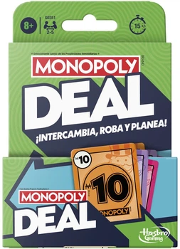 Настільна гра Hasbro Monopoly Deal іспанська версія (5010996384546)
