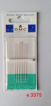 Иглы вышивальные бисерные DMC № 10-12 (6 шт) (А 3375)