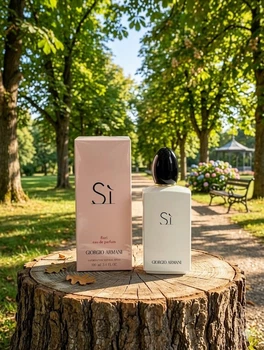 Парфюм Giorgio Armani Sì Fiori 100 мл женские цветочно-мускусный аромат с нероли розой и ванилью нежный шлейф
