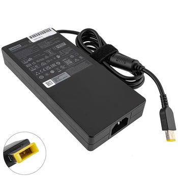 Блок живлення для ноутбука LENOVO 20 V, 16.5 A, 330 W, USB + pin (Square 5 Pin DC Plug), black (5A11K06360)
