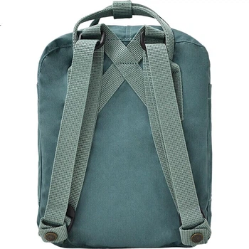 Рюкзак FJALLRAVEN для жінок, повсякденний рюкзак великої місткості 23561-664 Морозно-зелений 7л