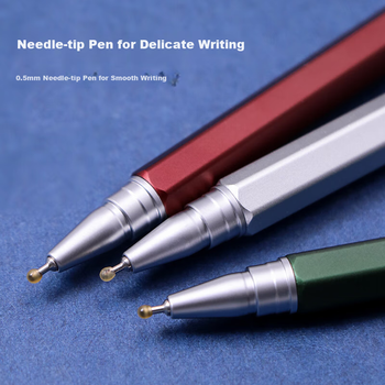 Ручка гелевая Pentel BLN665C-AE 0.5мм, металлический корпус, деловая, синяя
