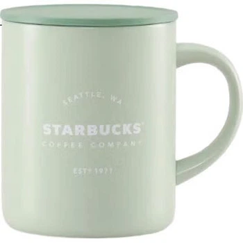 Starbucks, серия с зеленым логотипом Shamenishi, серия Misty Green, настольная кружка 320 мл, кружка для воды, кофейная кружка, подарок на день рождения