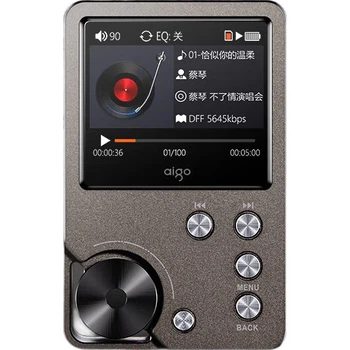 Плеєр Aigo MP3-105plus HiFi без втрат портативний, DSD, сірий