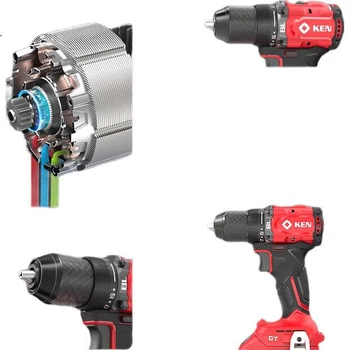 Дрель KEN BL7220X-25S аккумуляторная бесщеточная 20В