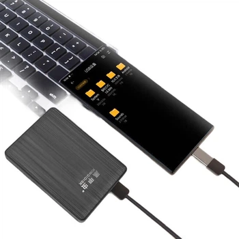 Heijiachong (KINGIDISK) 500GB USB3.0 Portable Hard Drive K Series 2.5-Inch Business Black Stylish Compact And Portable Safe Encryption K500