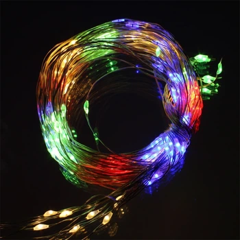 Гірлянда "Роса" 50 LED, різнобарвна, 5 м, на батарейках (9133-004)