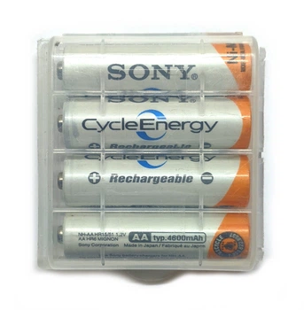 Акумулятори Sony AA Ni‑MH 4600 мА·год, набір 4 шт.