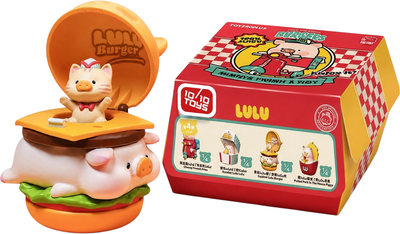 Коллекционная фигурка-сюрприз 10/10 Toys LuLu the Piggy Burger Express Movable Series (LULU1310)