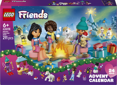 Конструктор LEGO Friends Адвент-календар 2026 211 деталей (42698)