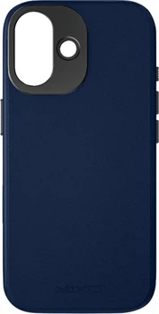Etui plecki Yaxo Leather Gear Slim Case do Apple iPhone 17 Dusky Blue (YMALGSLCI1701DB)