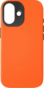 Etui plecki Yaxo Leather Gear Slim Case do Apple iPhone 17 Magma Orange (YMALGSLCI1701OR)