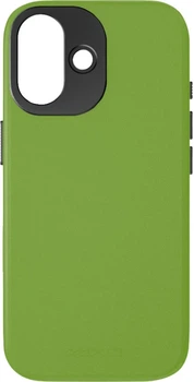 Etui plecki Yaxo Leather Gear Slim Case do Apple iPhone 17 Tropic Green (YMALGSLCI1701GR)