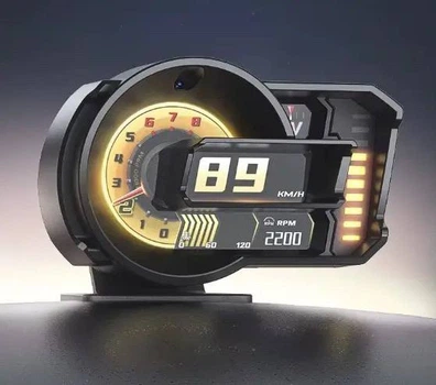 Універсальний Бортовий комп'ютер для автомобіля HUD A590S GPS-спідометр