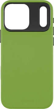 Etui plecki Yaxo Leather Gear Slim Case do Apple iPhone 17 Pro Max Tropic Green (YMALGSLCI17PM01GR)