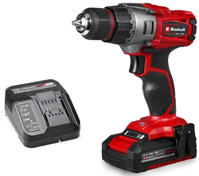Дриль-шурупокрут акумуляторний Einhell TE-CD 18/2 Li (1 × 2.0 Агод) 4514233 (4006825684001)
