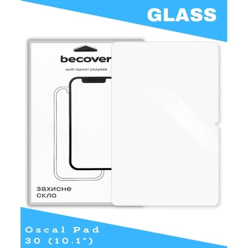 Скло захисне BeCover Oscal Pad 30 10.1" (ek18665)
