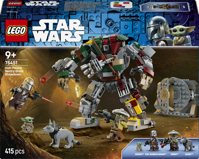 Конструктор LEGO Star Wars Сутичка дроїдів-охоронців у палаці Хатта 415 деталей (75451)