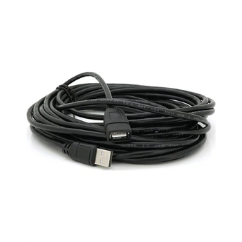 Дата кабель USB 2.0 AM/AF 10.0m ferrite Voltronic (ek19894)