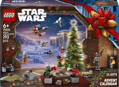 Конструктор LEGO Star Wars Адвент-календар 2026 293 деталі (75456)