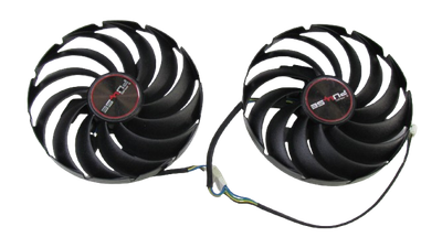 Вентилятор (кулер) Firstd 53871 для відеокарти Sapphire Pulse RX 6700, 6700 XT комплект 2шт (FDC10H12D9-C)