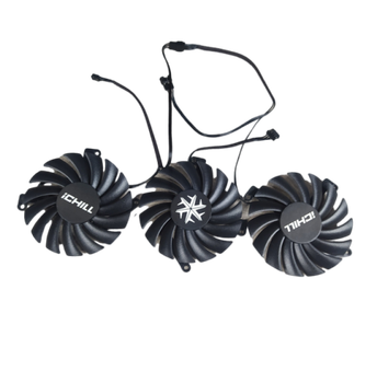 Вентилятор (кулер) Colorful 3168 для відеокарти Inno3D X3 / iChill RTX 3060 Ti - 3090 комплект 3шт (CF-12915S) - Б/У