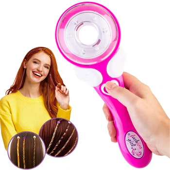 Машинка для плетіння кісок на батарейках, Hair machine