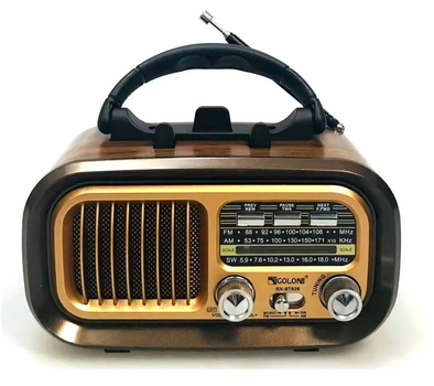 Портативный радиоприемник Golon с FM AM SW MP3 USB microSD и солнечной батареей для дома и туризма