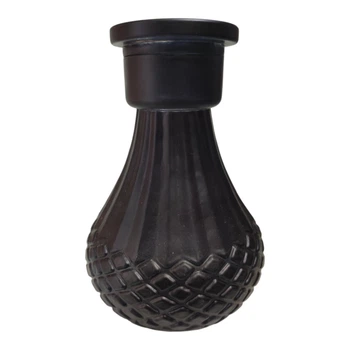 Колба для кальяна Hookah Zahra Black высотой 15 см (составное соединение)