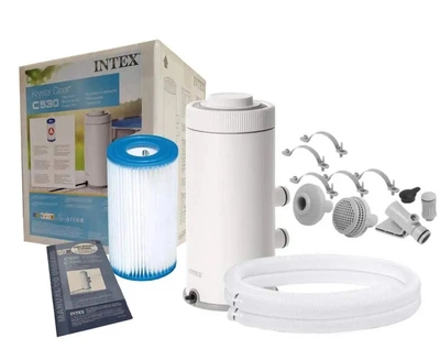 Фільтр-насос Intex Картриджний 2006 л/год 220-240V Білий (26604)