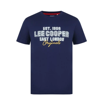 Футболка Lee Cooper Cooper Logo T Shirt M Темно-Синий 59013122-3