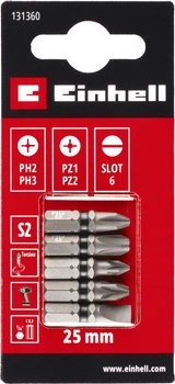 Zestaw bitów skrętnych Einhell 5 szt (49131360)