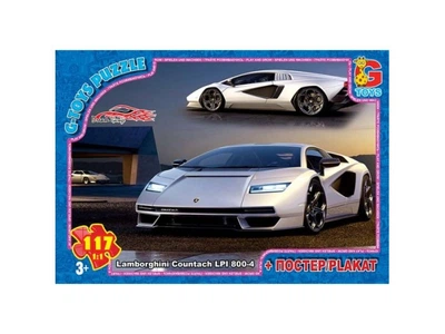 Пазл Гараж Мрії, G-Toys, 117 ел., FW782