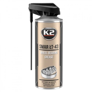 Мастило для змащення підшибників K2 Wheel Bearing 400мл