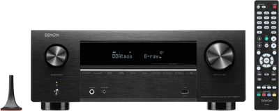 AV-Ресивер 7.2-канальный Denon AVC-X2850H Black, 8K, 7.2 ch