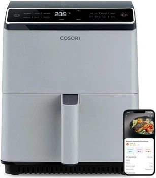 Аерофритюрниця (мультипіч) COSORI Smart Dual Blaze Chef Edition CAF-P583S-AEUR Б/В