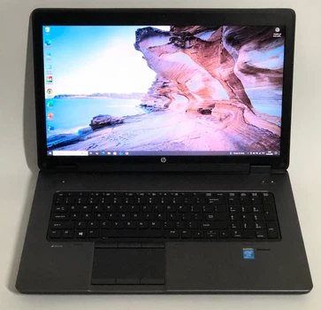 Ноутбук HP ZBOOK 17 G1 - 17,3" FullHD / i7-4800MQ / 16gb / 256gb ssd / NVidia Quadro K3100M, 4GB, Б/у