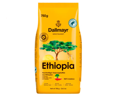 Кофе в зернах Dallmayr Ethiopia 750 г 4008167040750