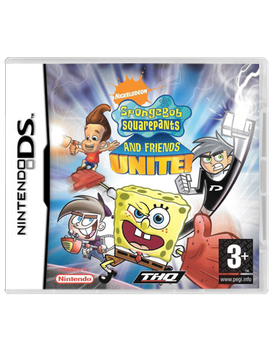 Игра Nintendo DS Spongebob Squarepants & Friends : Unite! Английская Версия Б/У