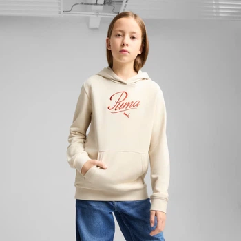 Худі підліткове ESS SCRIPT Hoodie 68580687 128 Бежевий 68580687 141-152 см