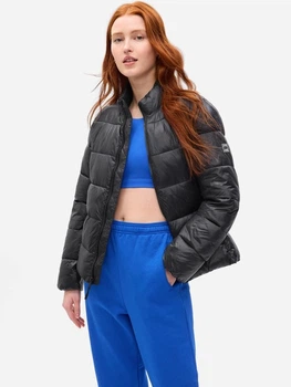 Куртка LIGHTWEIGHT LOGO PUFFER JACKET 724309-02 GAP L Чорний 724309-02 M