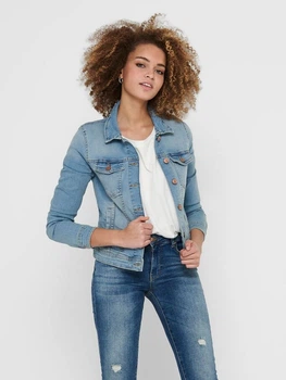 Куртка джинсова ONLTIA LIFE DNM JACKET BB LB BEX179 NOOS 15177241-Light Blue Denim ONLY 38 Блакитний 15177241-LIGHT BLUE DENIM 42